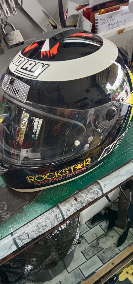 Repair Helmet & Kasut Manjoi — photo 3