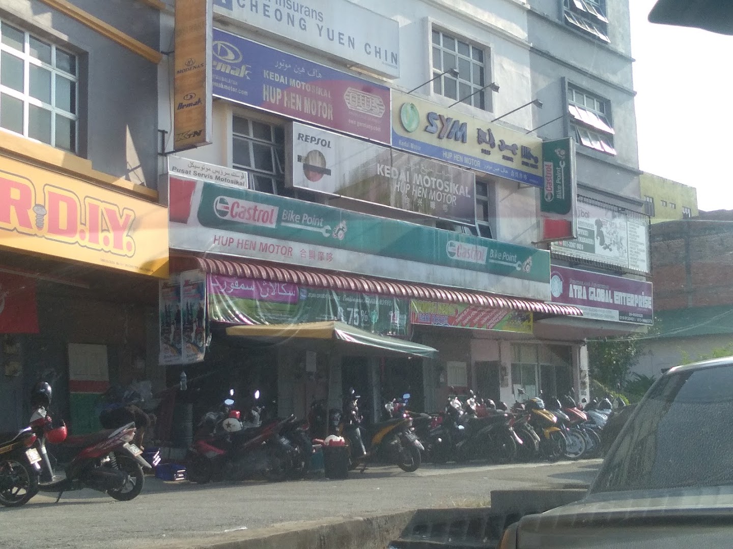 hup hen motor in Kuala Krai