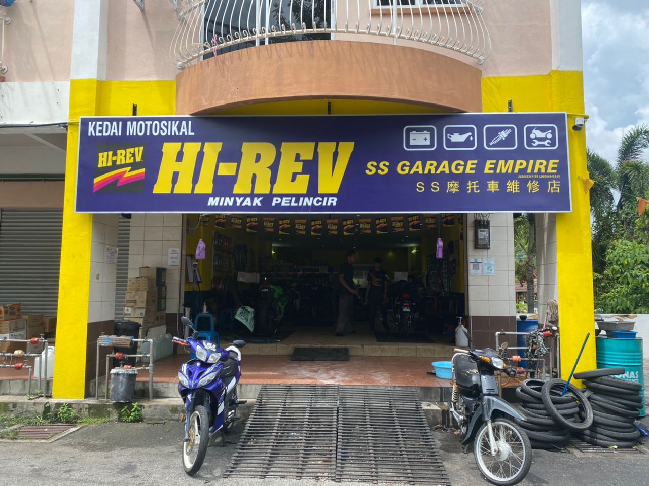 SS Garage Empire (Kedai membaiki Motosikal Ipoh) in Ipoh