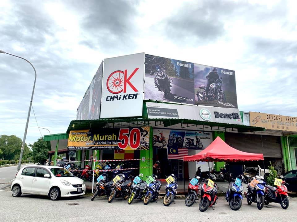 Chai Ken Motorcycles Sdn Bhd (CK2 Puchong Utama) in Puchong