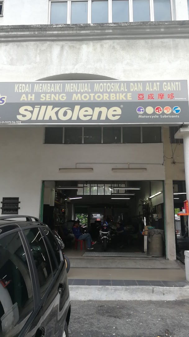 Castrol Bike Point Ah Seng Motorbike in Cheras