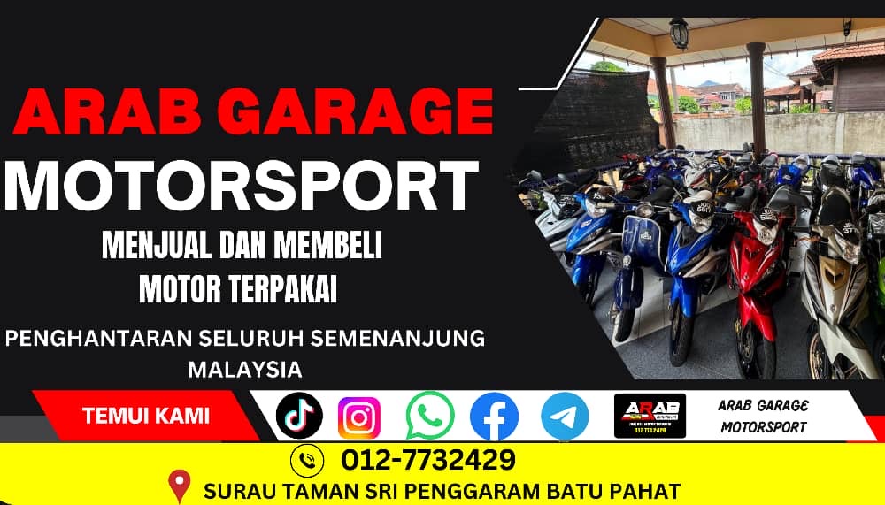 Arab garage motorsport in Batu Pahat