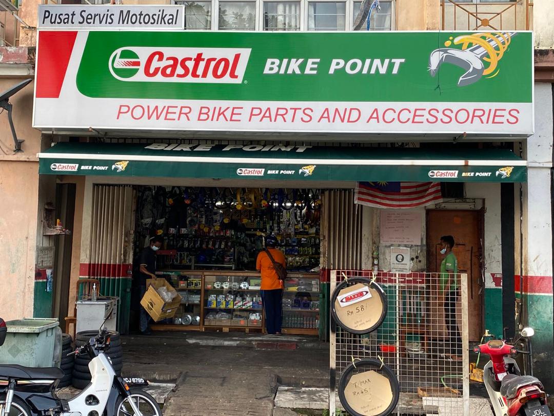 Castrol Bike Point - Power Motor Spare Parts & Accs in Seremban