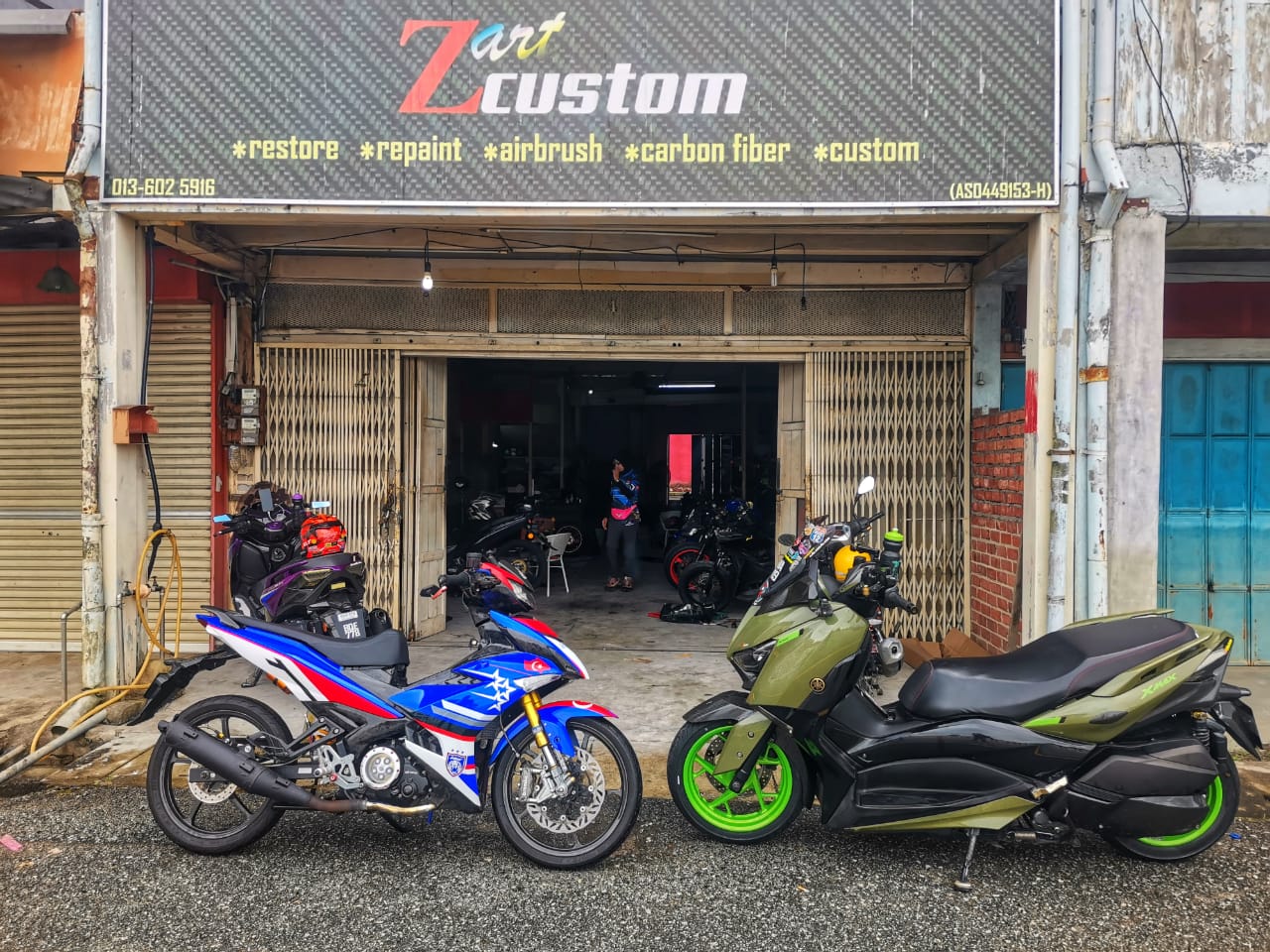 Z art custom in Kota Tinggi