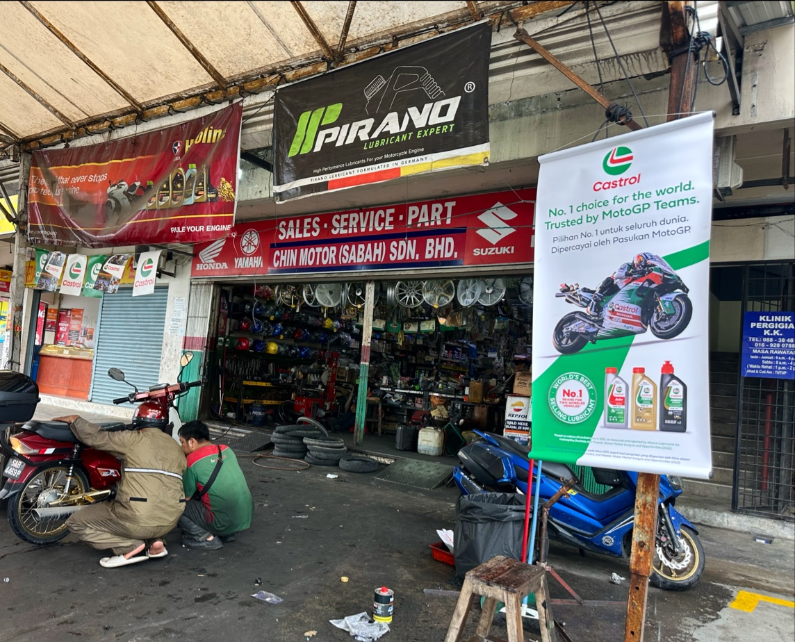 Castrol Bike Point - Chin Motor in Kota Kinabalu