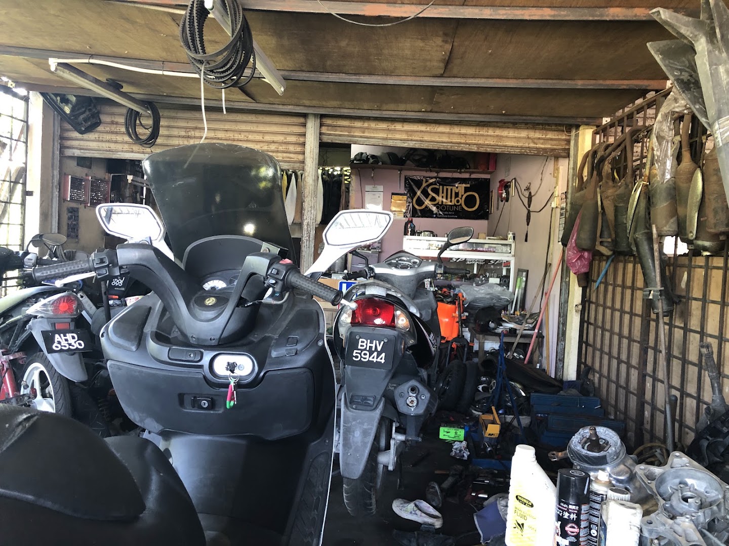Yushimoto Scootune in Telok Panglima Garang