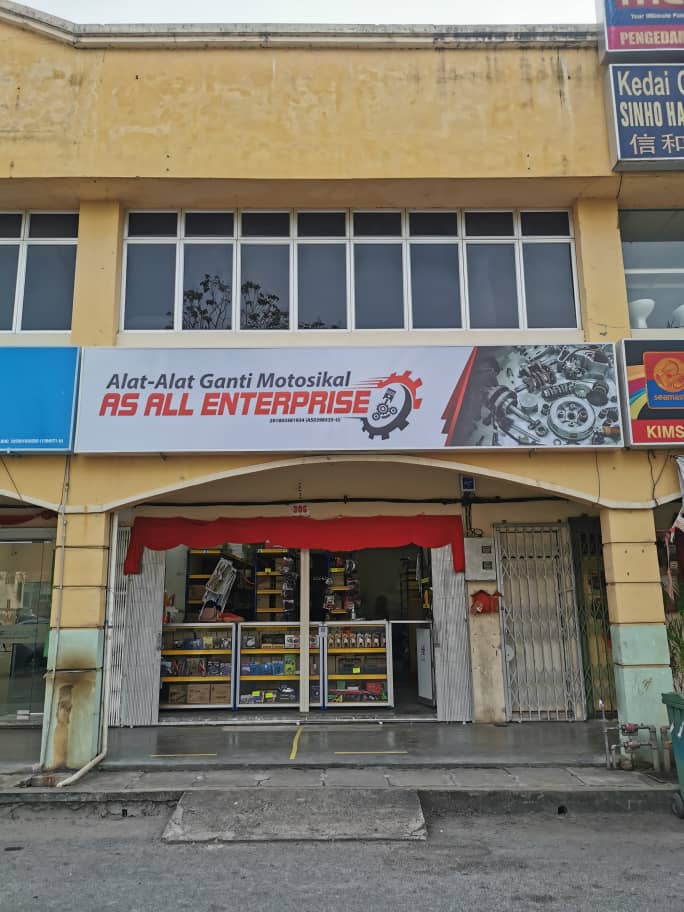 Alat-Alat Ganti Motorsikal AS All Enterprise in Alor Setar
