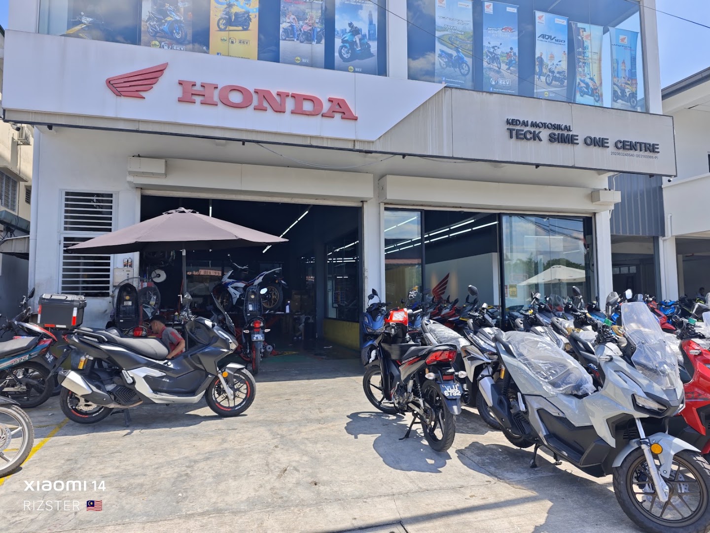 Honda Impian X - Teck Sime One Centre Selayang ( Kedai Motor ) in Batu Caves