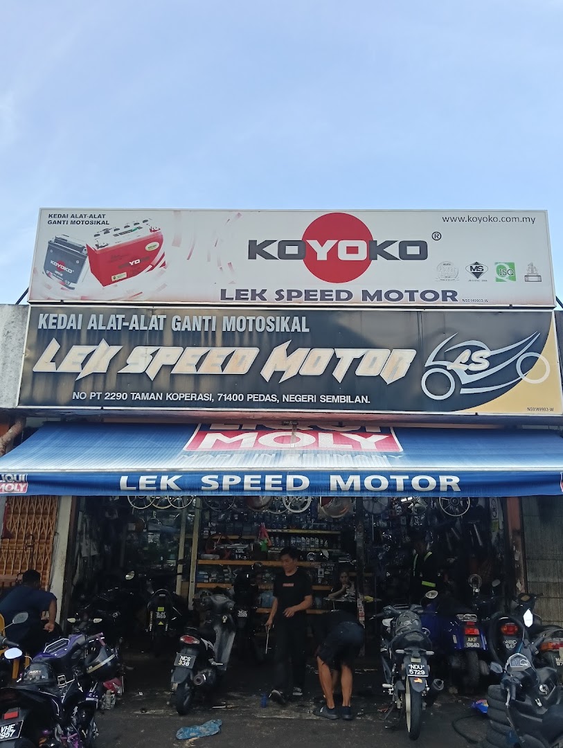 Lek Speed Motor in Pedas