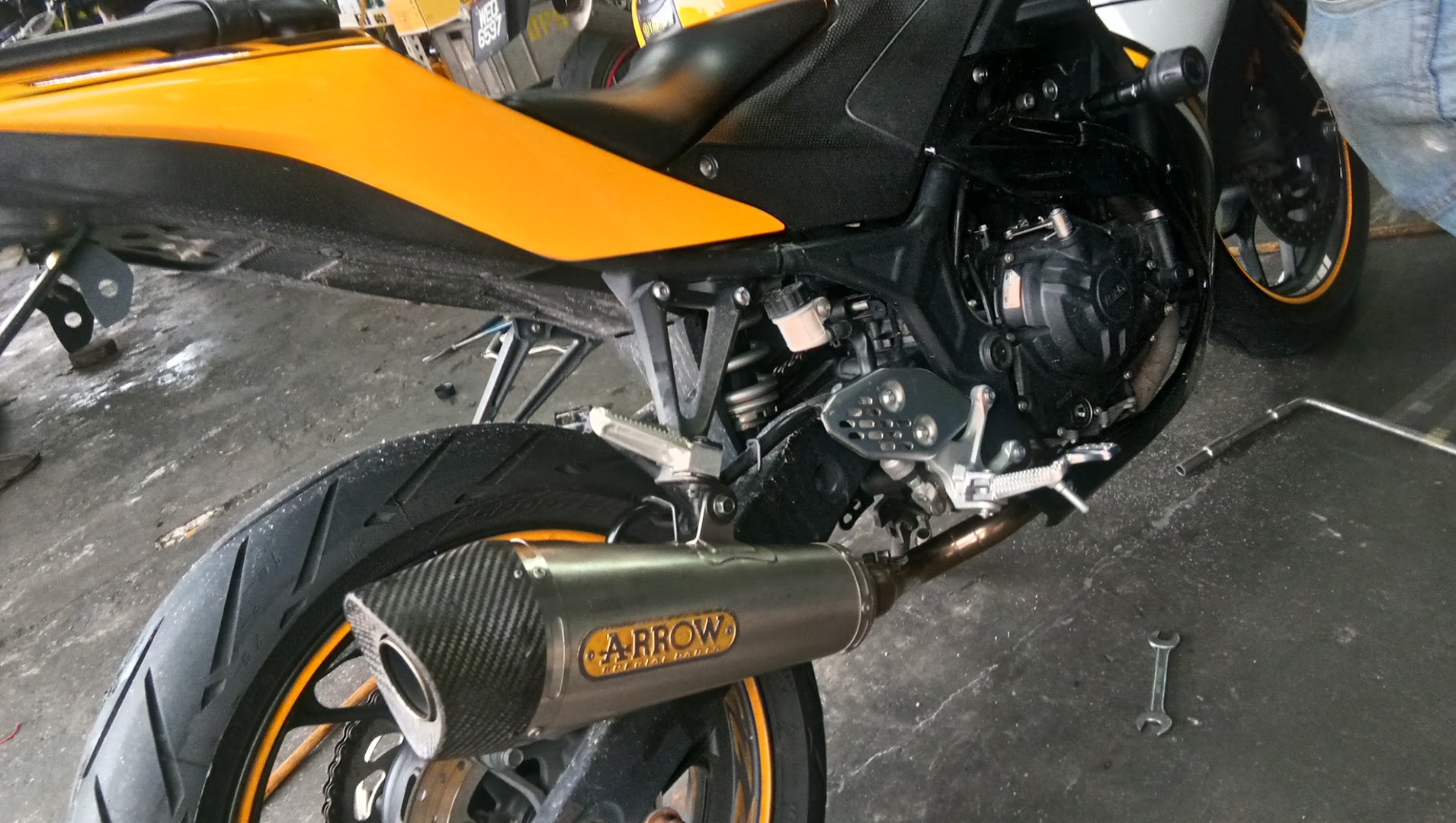 Sri Semangat Azam Motor Motocycle Workshop in Shah Alam