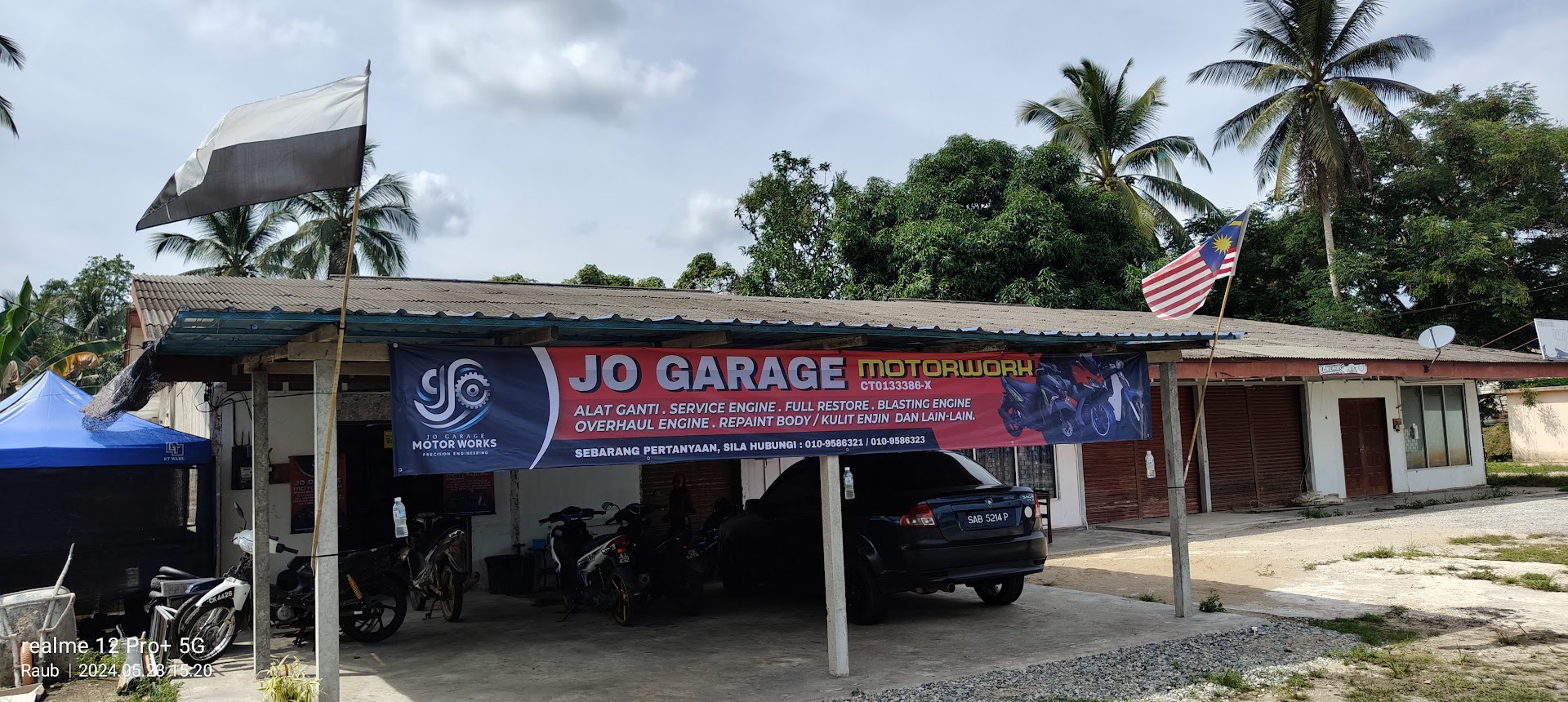 Jo garage motorwork in Raub District