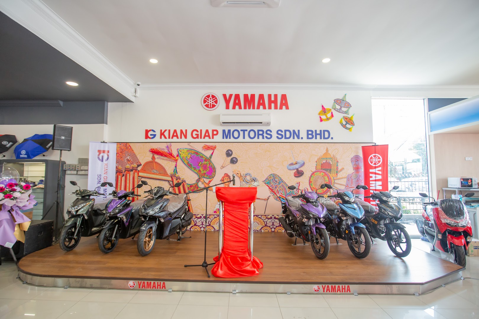 Yamaha Star Advance, Kian Giap Motors Sdn Bhd Kota Bharu — photo 2