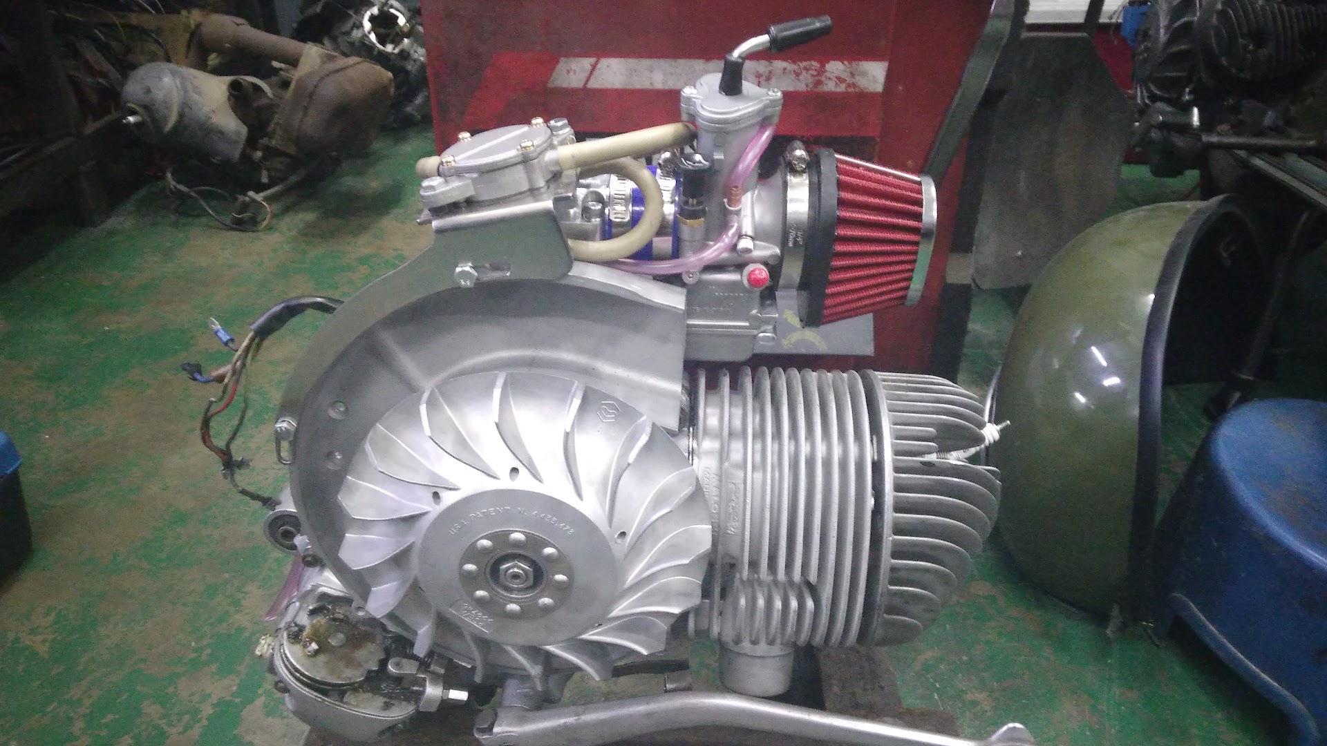 VespaSharkScooterShop Wet Blasting — photo 4