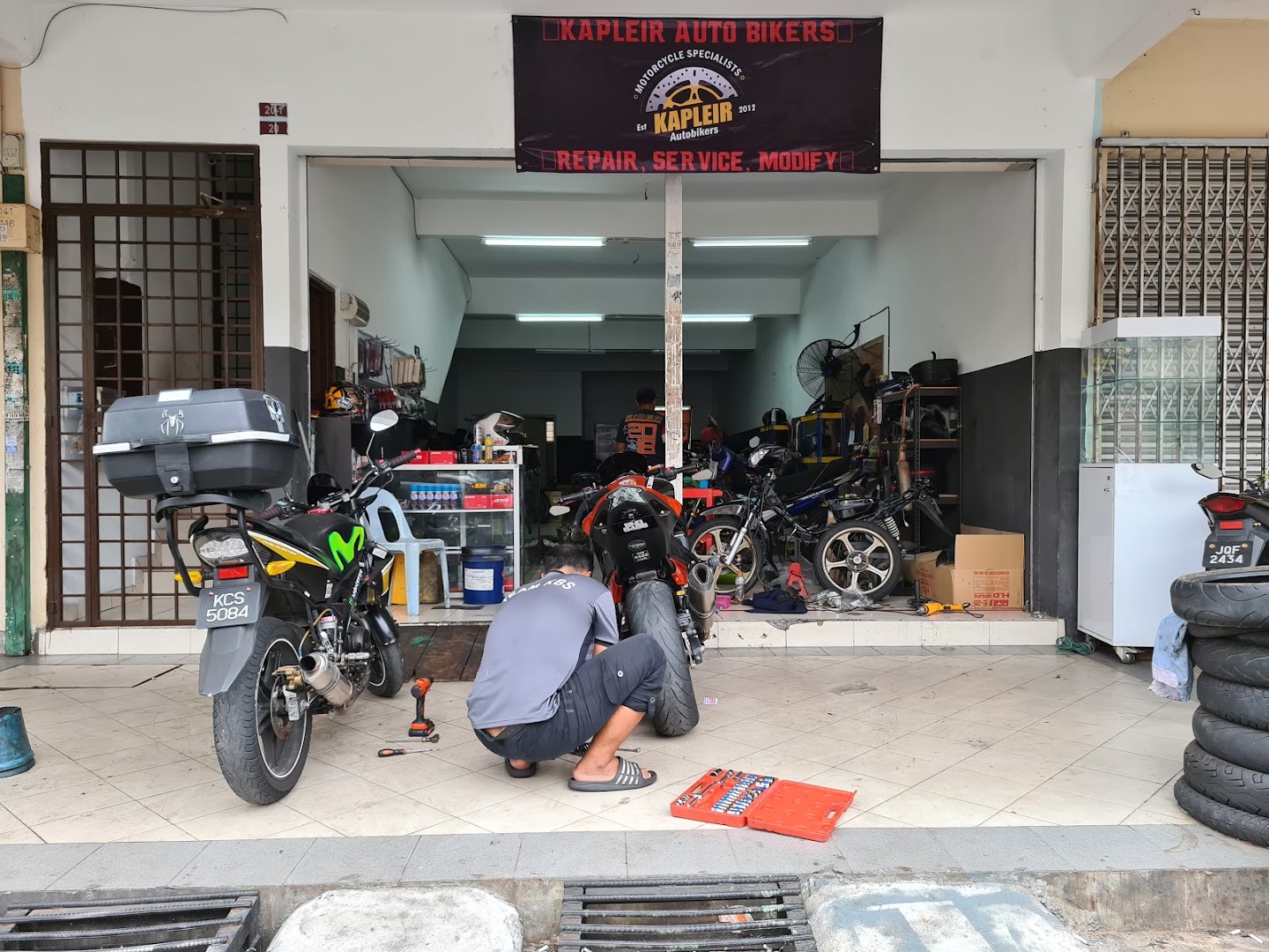Kapleir Autobikers in Balakong