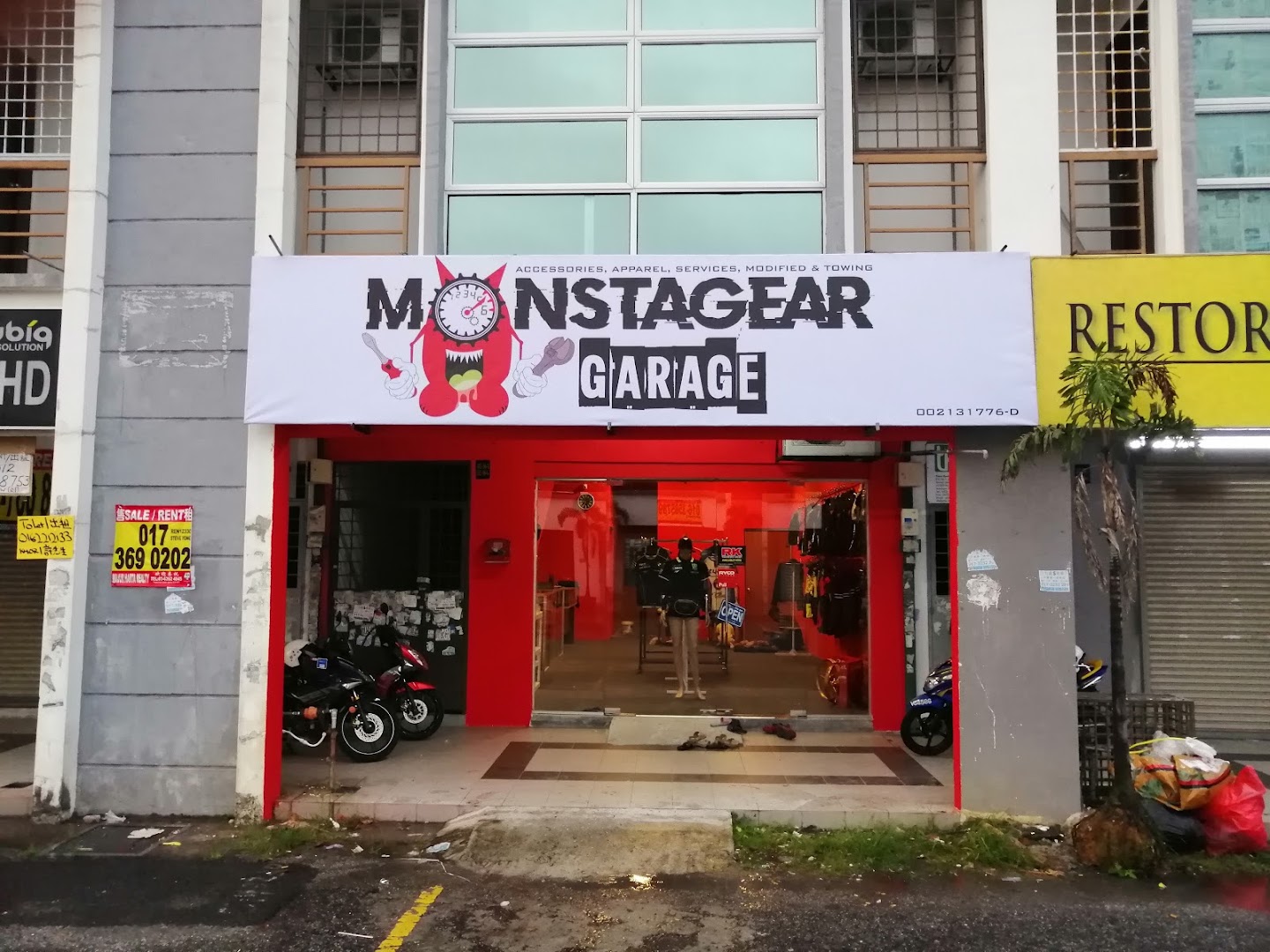 Monstagear Garage in Cheras