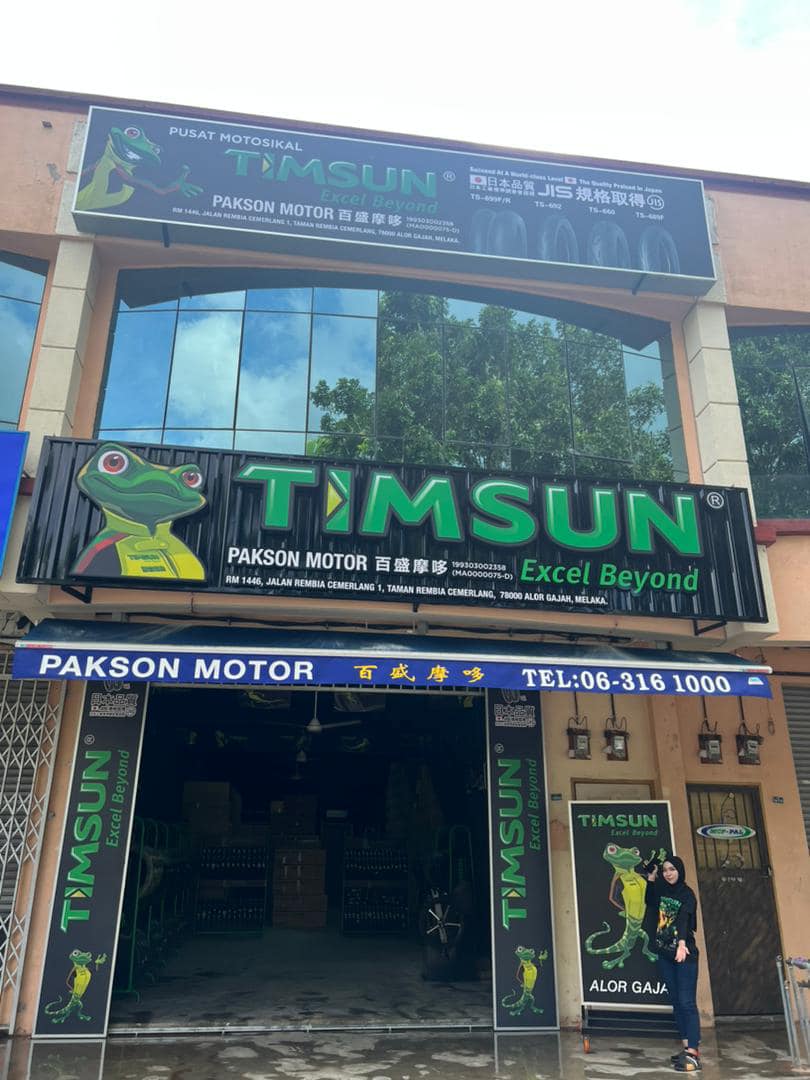 Timsun Franchise Alor Gajah-Pakson Motor in Alor Gajah