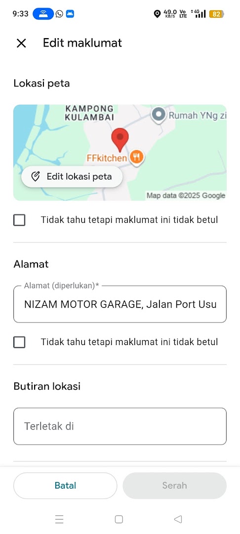 NIZAM MOTOR GARAGE in Kota Belud