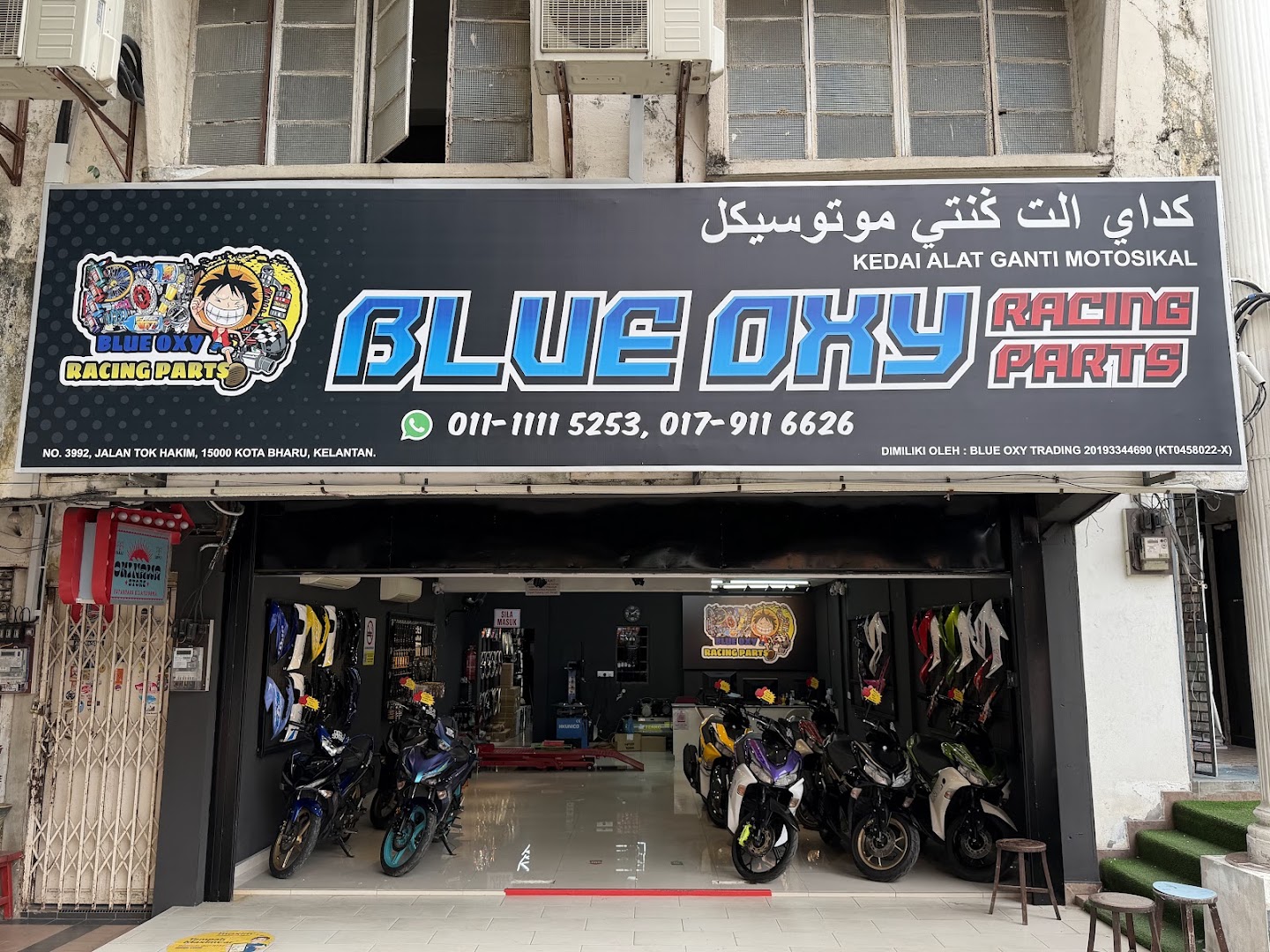 BLUE OXY RACING PARTS in Kota Bharu
