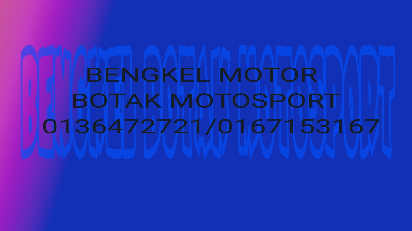 Botak bengkel motosports in Siburan