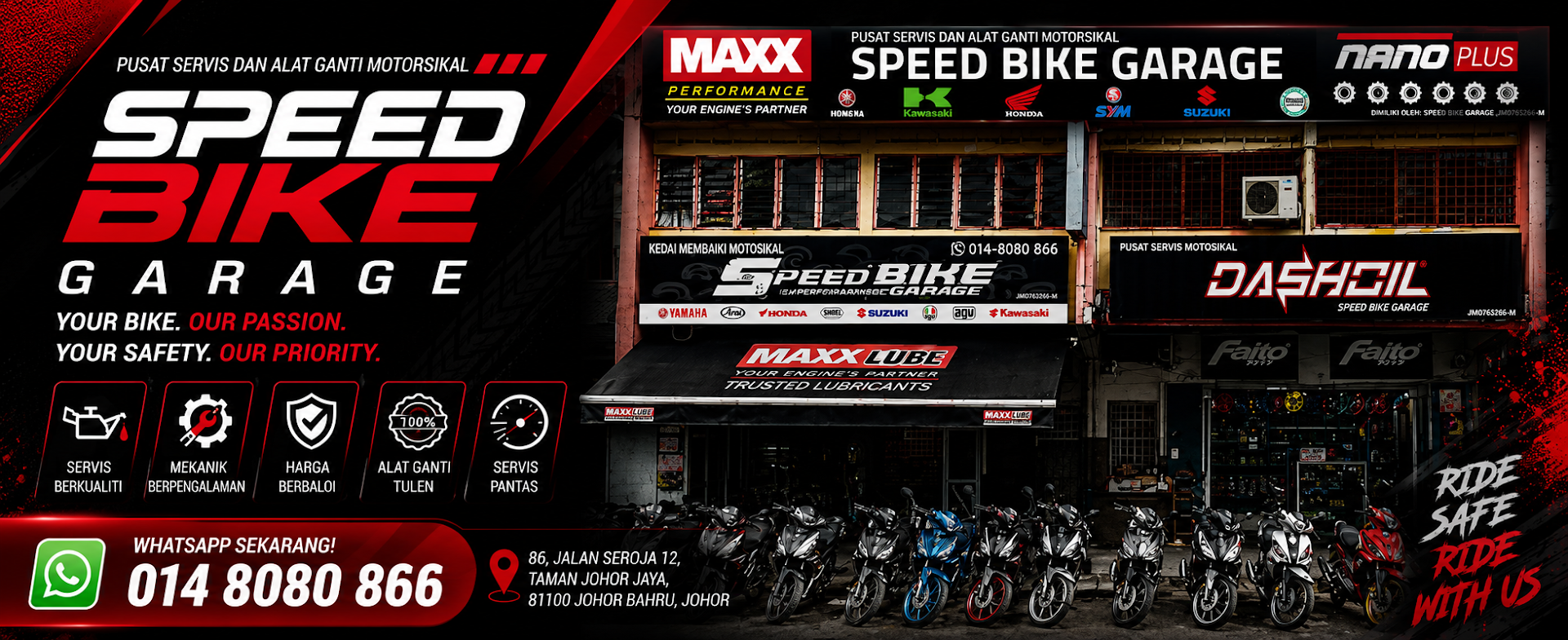 SPEED BIKE GARAGE (SBG) in Johor Bahru