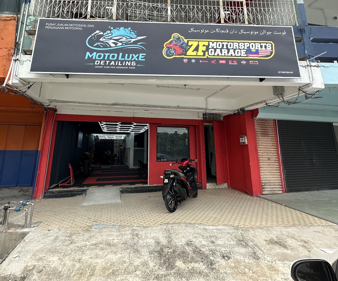 ZF Motorsport Garage in Kuantan
