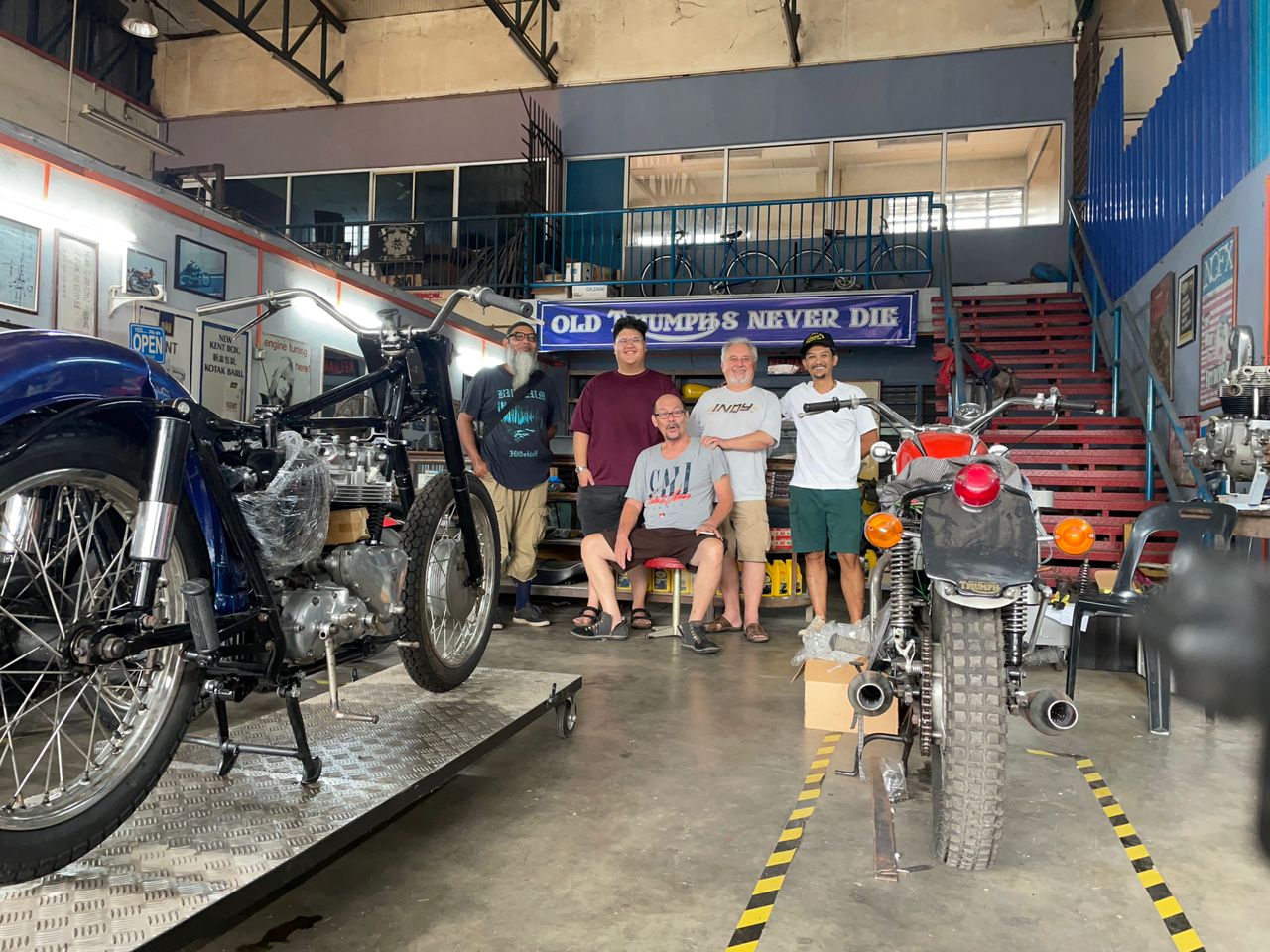 Rotten Motocycles in Taiping