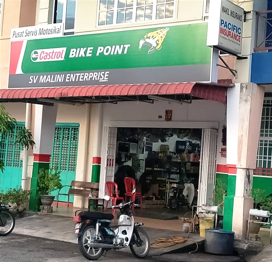 Castrol Bike Point - Sv Malini Enterprise in Kampar