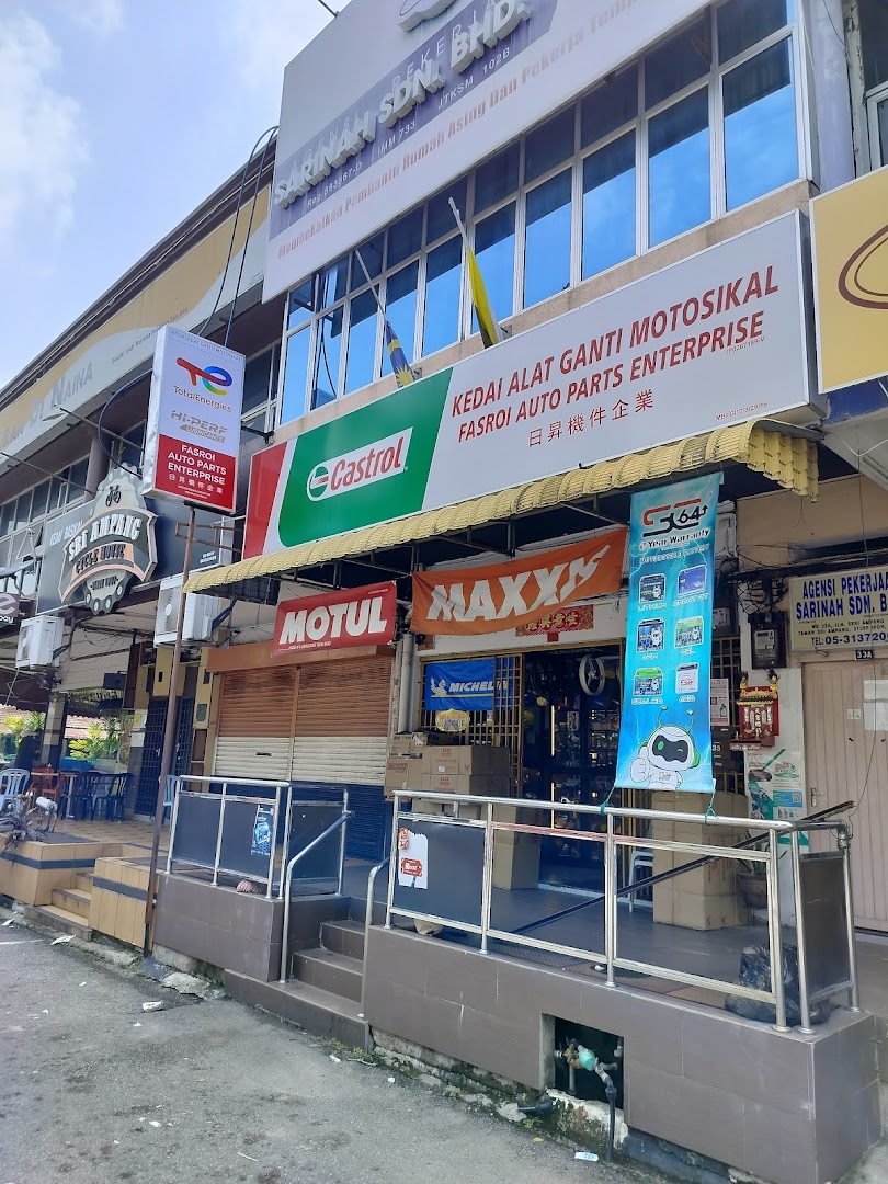 fasroi auto parts enterprise in Ipoh