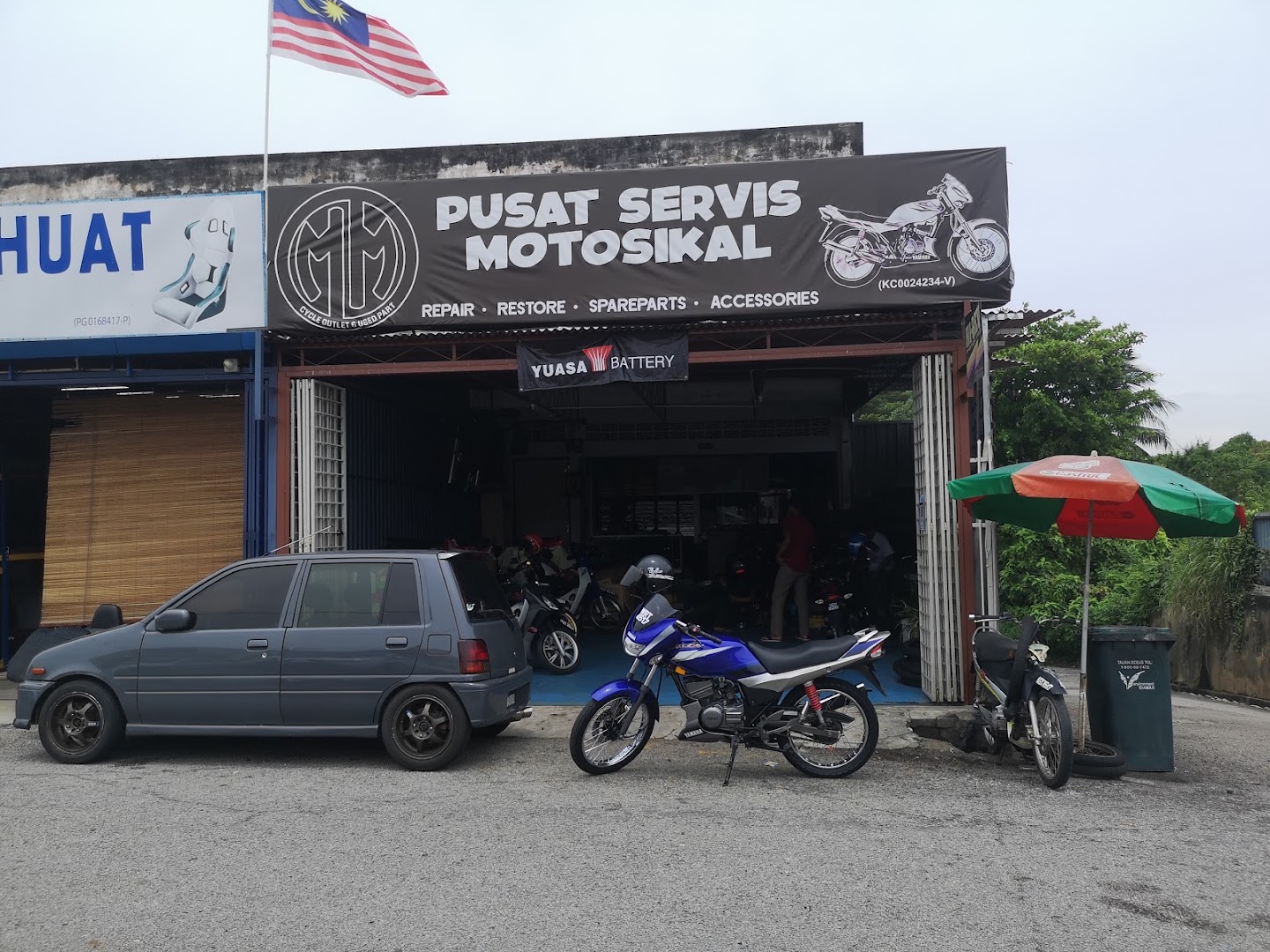 MM cycle outlet & used parts in Sungai Petani