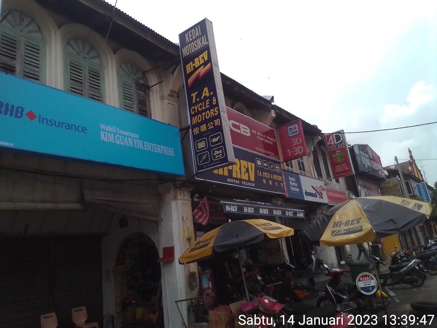 T A Cycle & Motor in Teluk Intan